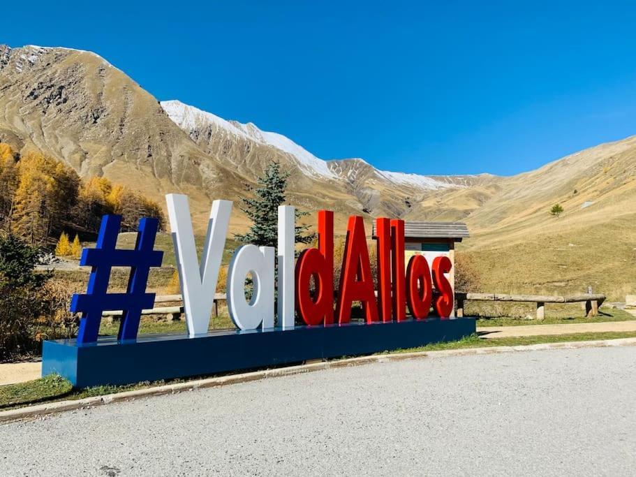 Studio De Charme Avec Vue Sur Le Val D'Allos, Parking Et Wifi Gratuit Bagian luar foto